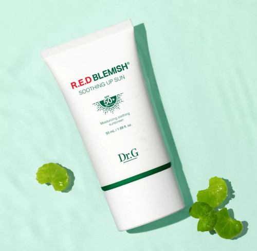 ضد افتاب R.E.D Blemish Soothing Up Sun از برند Dr.G، با SPF 50+